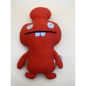 VINTAGE 2010 UGLYDOLL BABO'S BIRD RED PLUSH STUFFED MONSTER TOY W/ TAG